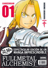 PACK ESPECIAL FULLMETAL ALCHEMIST KANZENBAN VOLS. 1 Y 2, de Arakawa | portada del libro
