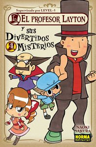 EL PROFESOR LAYTON Y SUS DIVERTIDOS MISTERIOS 4, de Sakura, Naoki | portada del libro