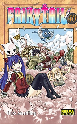 Fairy Tail 40, de Mashima | portada del libro
