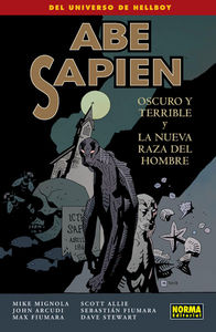 Abe Sapien 3. Oscuro y terrible y la nueva raza del hombre, de Varios autores | portada del libro