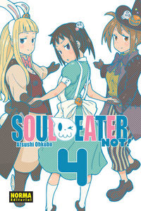 soul eater NOT! 4, de Ohkubo | portada del libro