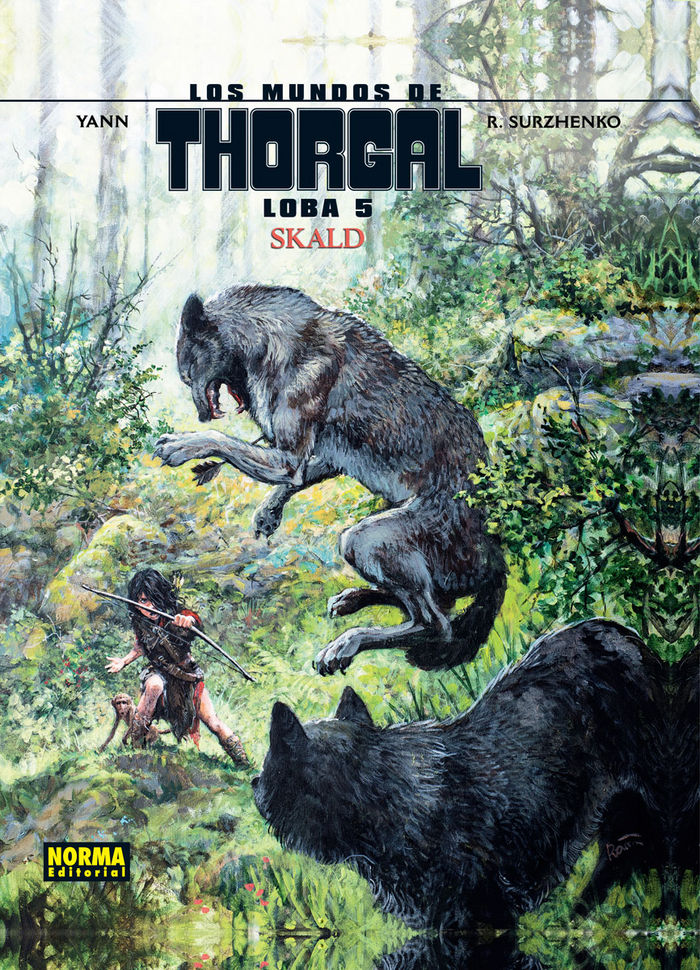 LOS MUNDOS DE THORGAL. LOBA 5, de Surzhenko | portada del libro