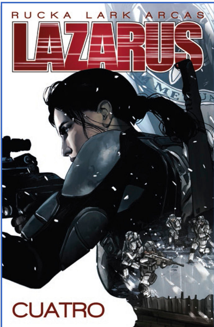 LAZARUS 4, de Rucka | portada del libro