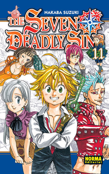 THE SEVEN DEADLY SINS 11, de Suzuki, Nakaba | portada del libro
