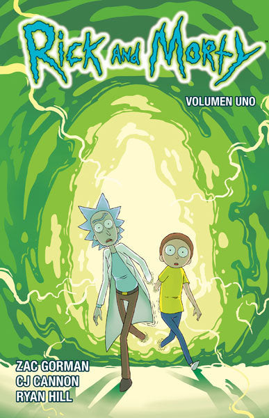 RICK Y MORTY 1, de Gorman | portada del libro