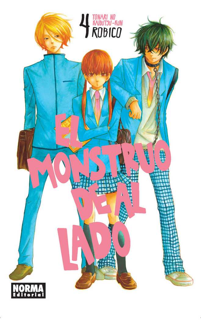 EL MONSTRUO DE AL LADO (TONARI NO KAIBUTSU-KUN) 04, de ROBICO | portada del libro