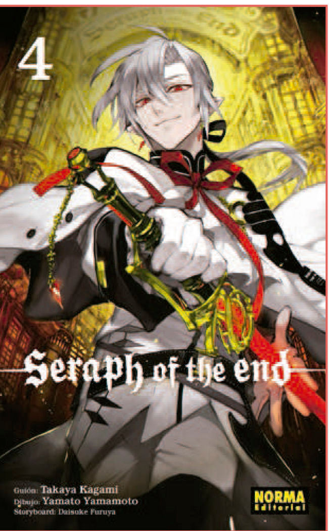 SERAPH OF THE END 04, de Kagami#Yamamoto | portada del libro