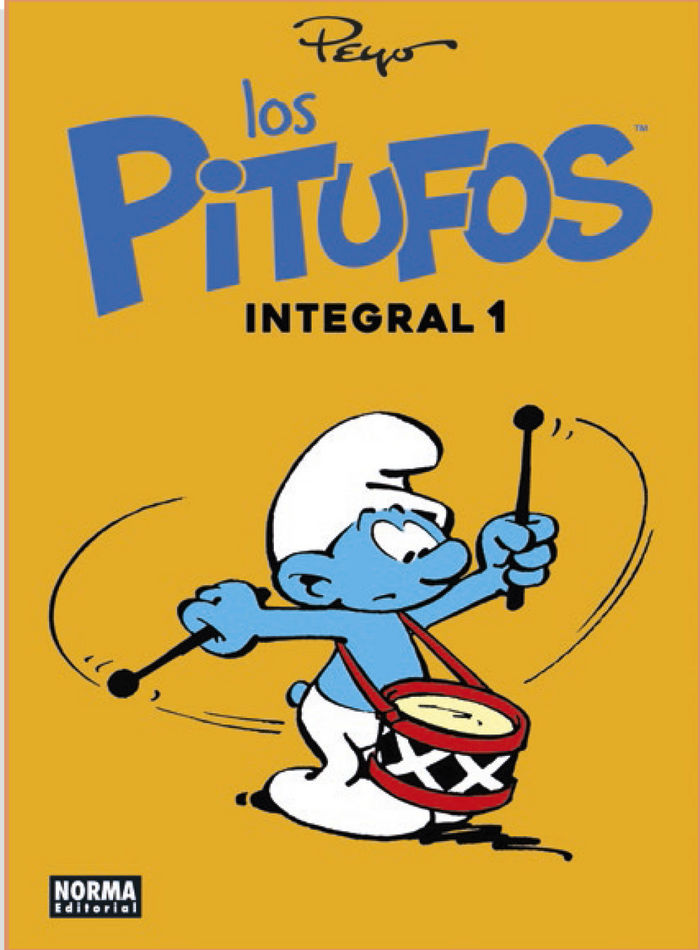 LOS PITUFOS ed integral 1, de Peyo | portada del libro