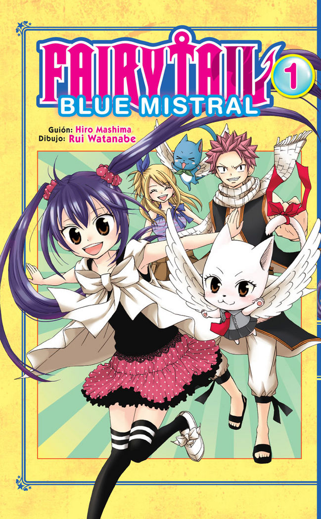 Fairy Tail Blue Mistral 1, de Hiro Mashima | portada del libro