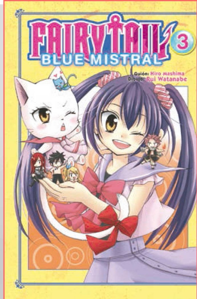 Fairy Tail Blue Mistral 3, de Hiro Mashima | portada del libro