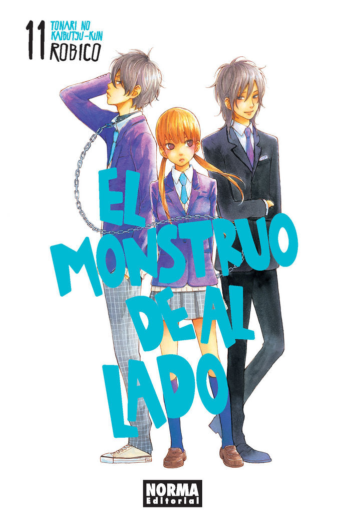 El monstruo de al lado (Tonari no kaibutsu-kun) 11, de Robico | portada del libro