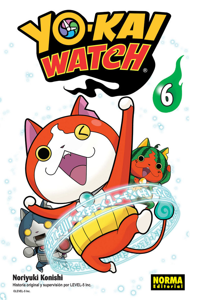 Yo-Kai Watch 6, de Noriyuki Konishi | portada del libro