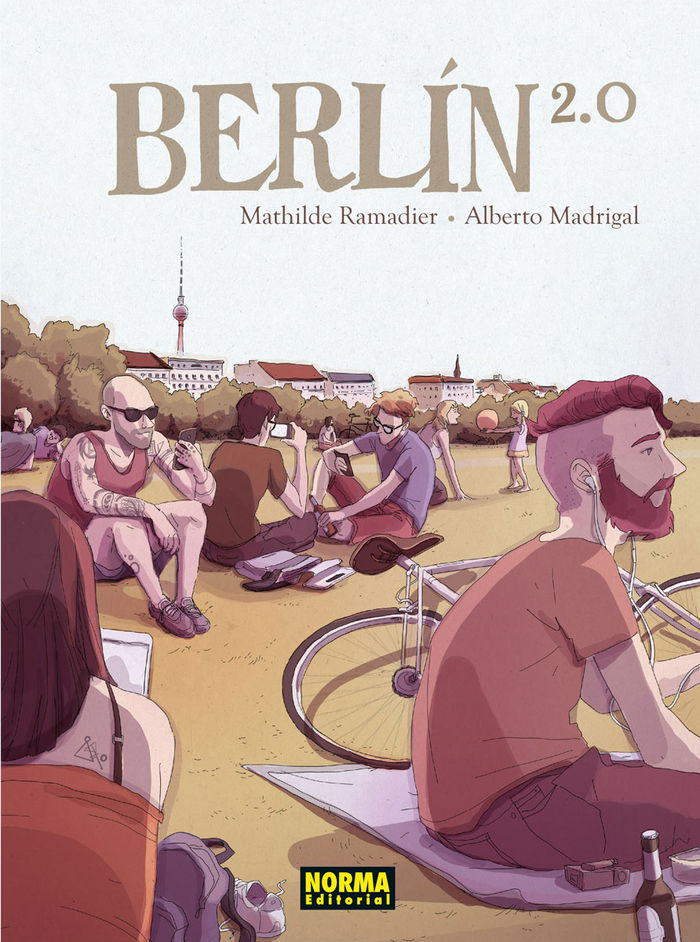 Berlín 2.0, de Ramadier | portada del libro