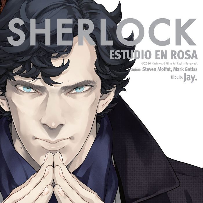 Sherlock: estudio en rosa, de Jay | portada del libro