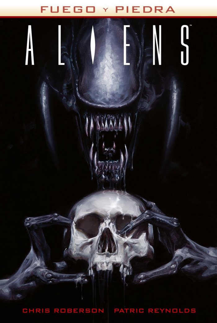 Aliens. Fuego y piedra 2, de Reynolds | portada del libro