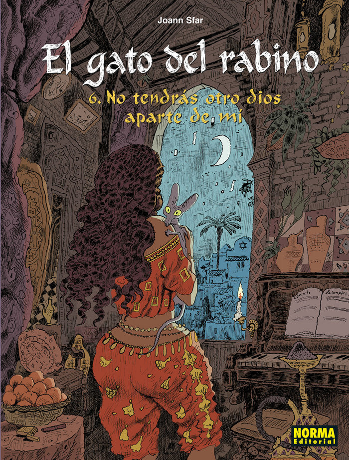 El Gato del rabino 6. No tendrás otro Dios a parte de mí, de Sfar | portada del libro