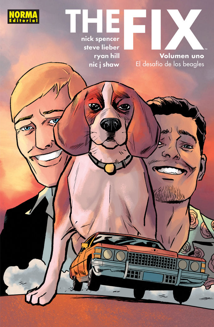 The Fix 1. El desafío de los beagles, de Nick Spencer | portada del libro