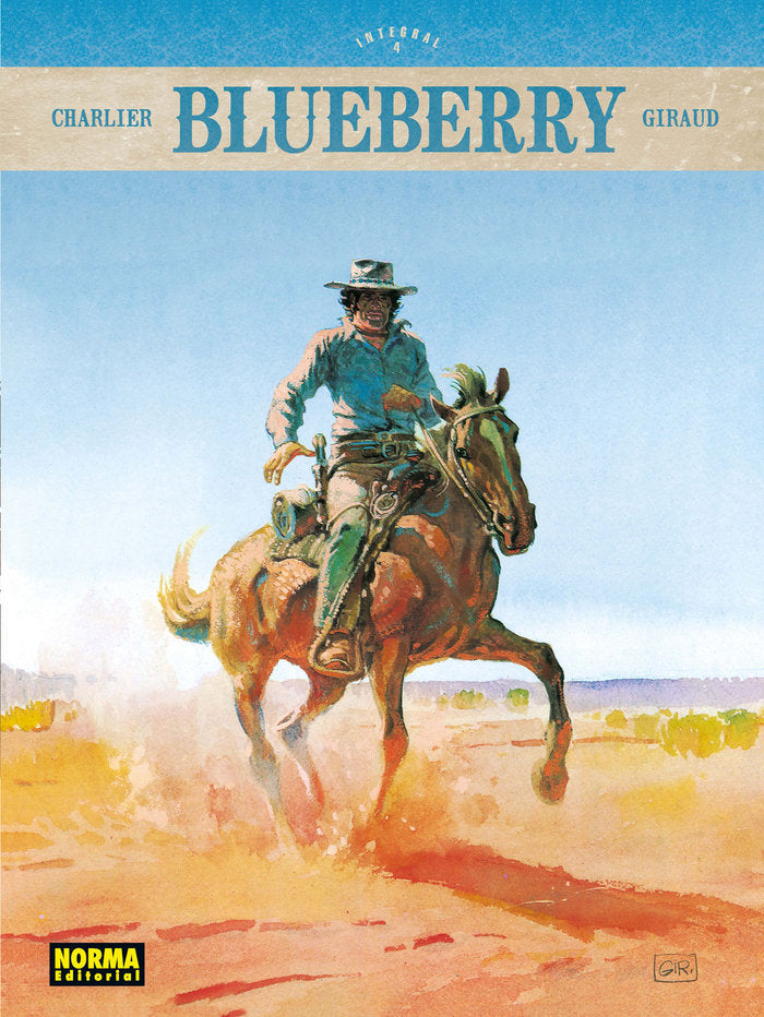 Blueberry. Integral 4, de Charlier | portada del libro