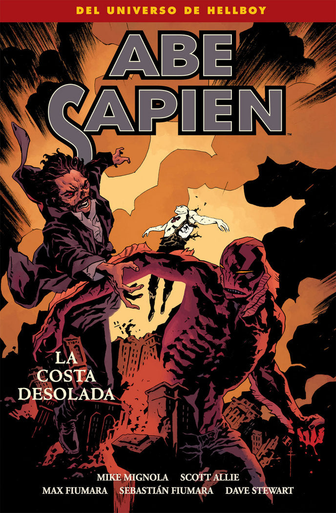 Abe Sapien 8. La costa desolada, de Mignola | portada del libro