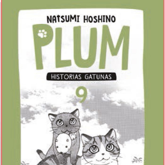 PLUM Historias gatunas 9, de Hoshino | portada del libro