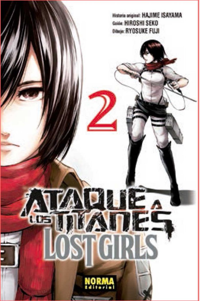 Ataque a los Titanes. Lost girls 2, de Isayama, Hajime | portada del libro