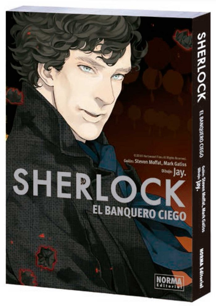 Sherlock: el banquero ciego, de vvaa | portada del libro
