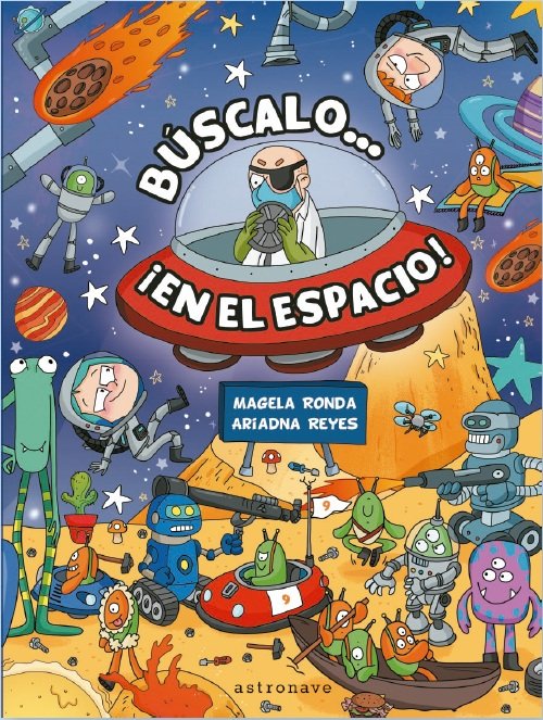 ¡Búscalo en el espacio!, de Ángeles Ronda, María | portada del libro