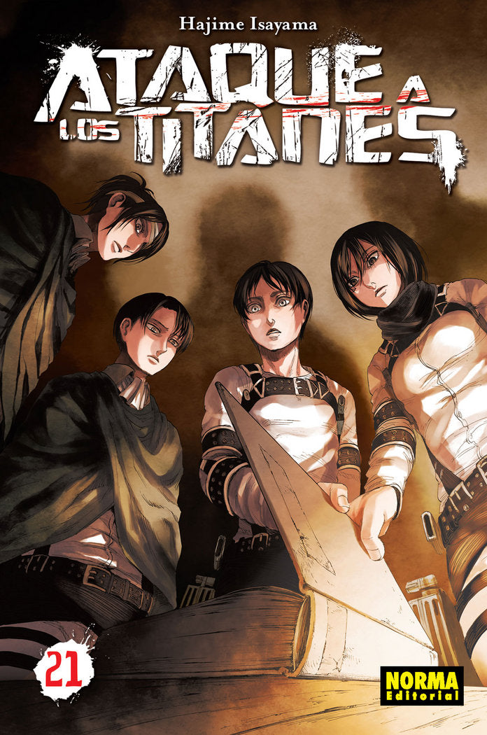 Ataque a los titanes 21, de ISAYAMA,HAJIME | portada del libro
