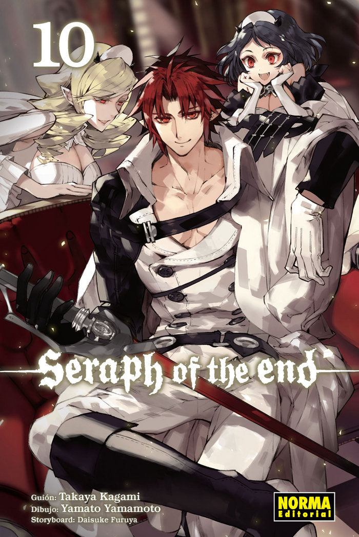 Seraph of the End 10, de Kagami | portada del libro