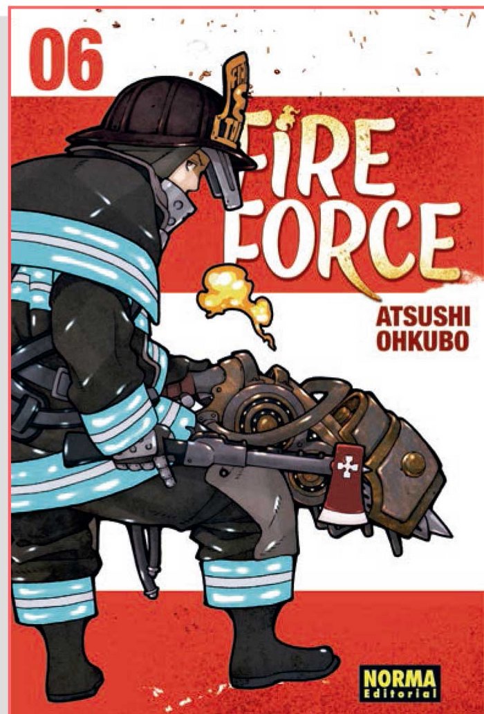 Fire Force 6, de Ohkubo | portada del libro