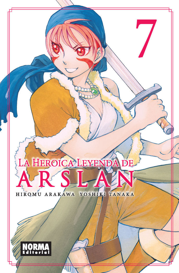 La heroica leyenda de Arslan 7, de Arakawa | portada del libro
