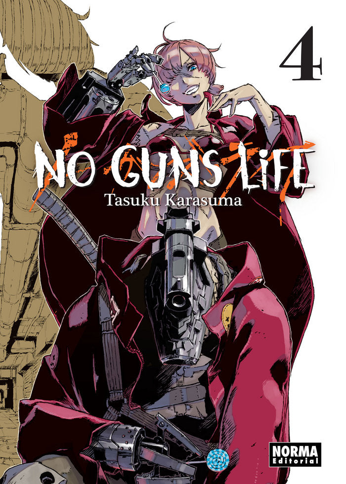 No Guns Life 4, de Karasuma | portada del libro