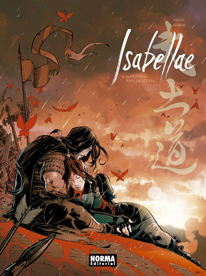 Isabellae 6. Mariposas bajo la lluvia, de Raule | portada del libro