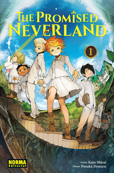 THE PROMISED NEVERLAND, de SHIRAI | portada del libro