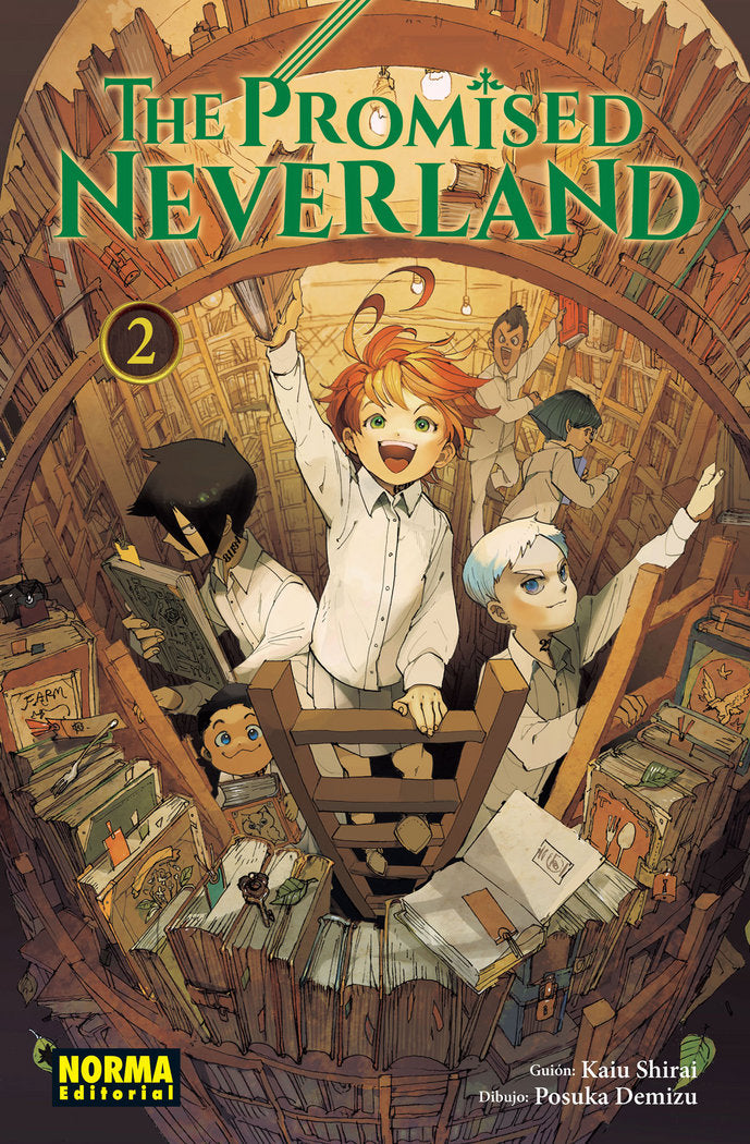 The Promised Neverland 2, de Shirai | portada del libro
