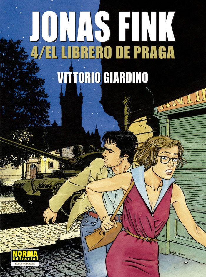 Jonas Fink 4. El librero de Praga, de Giardino | portada del libro