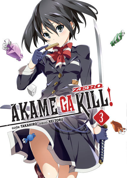 Akame Ga Kill! Zero 3, de Takahiro#Kei Toru | portada del libro