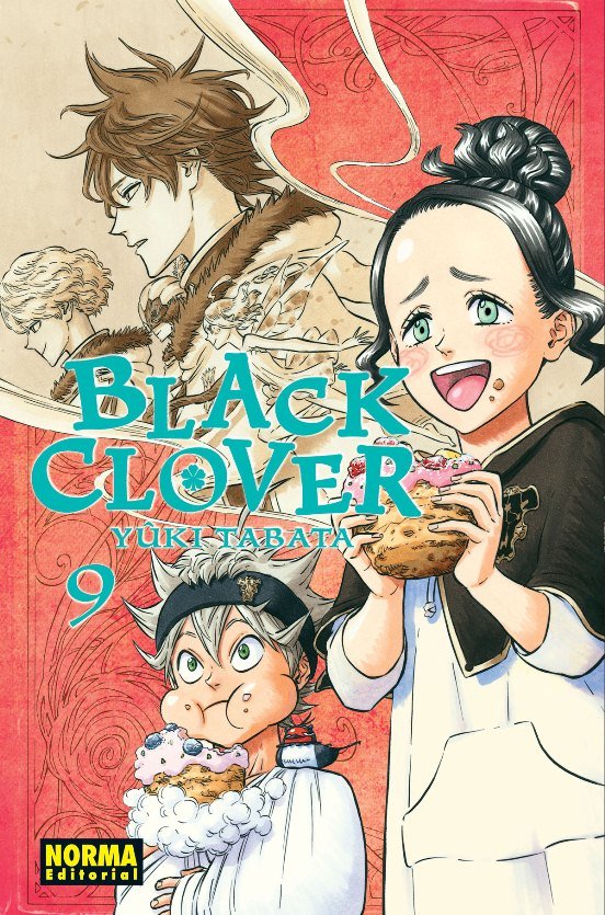 Black Clover 9, de Tabata | portada del libro