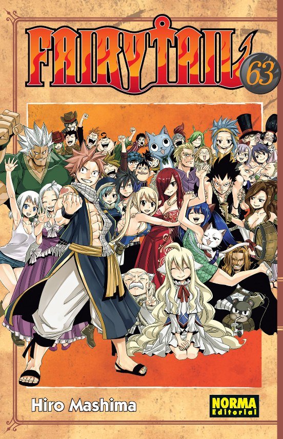Fairy Tail 63, de Mashima | portada del libro