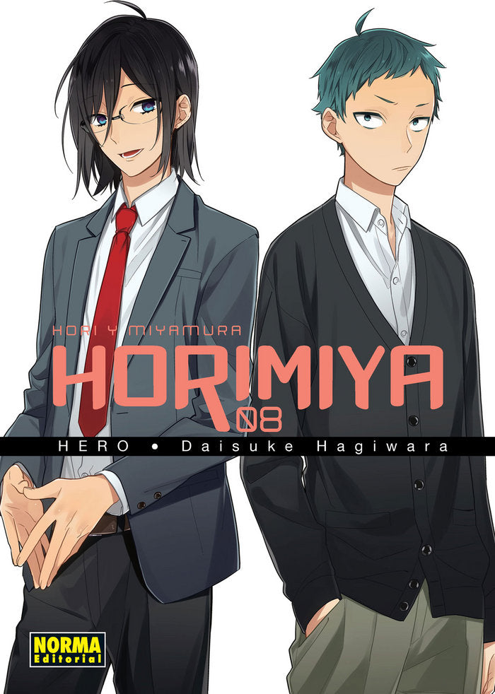 Horimiya 8, de HERO#Hagiwara | portada del libro