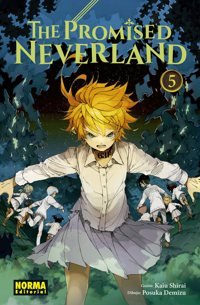 The Promised Neverland 5, de Shirai | portada del libro