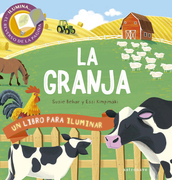 La granja. Un libro para iluminar, de Behar, Susie | portada del libro