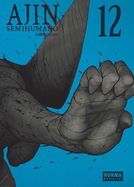 Ajin semihumano 12, de Sakurai | portada del libro