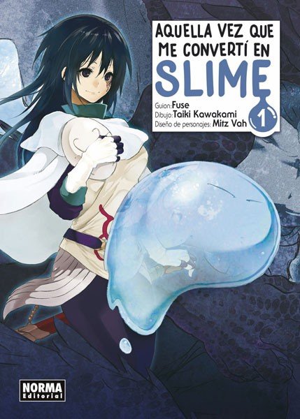 Aquella vez que me convertí en Slime 1, de Fuse#Kawakami | portada del libro
