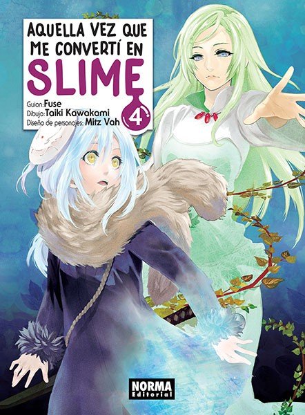 Aquella vez que me convertí en slime 4, de Kawakami | portada del libro