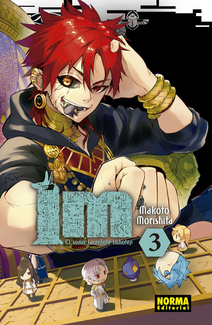 Im El Sumo Sacerdote Imhotep 3, de Morishita | portada del libro