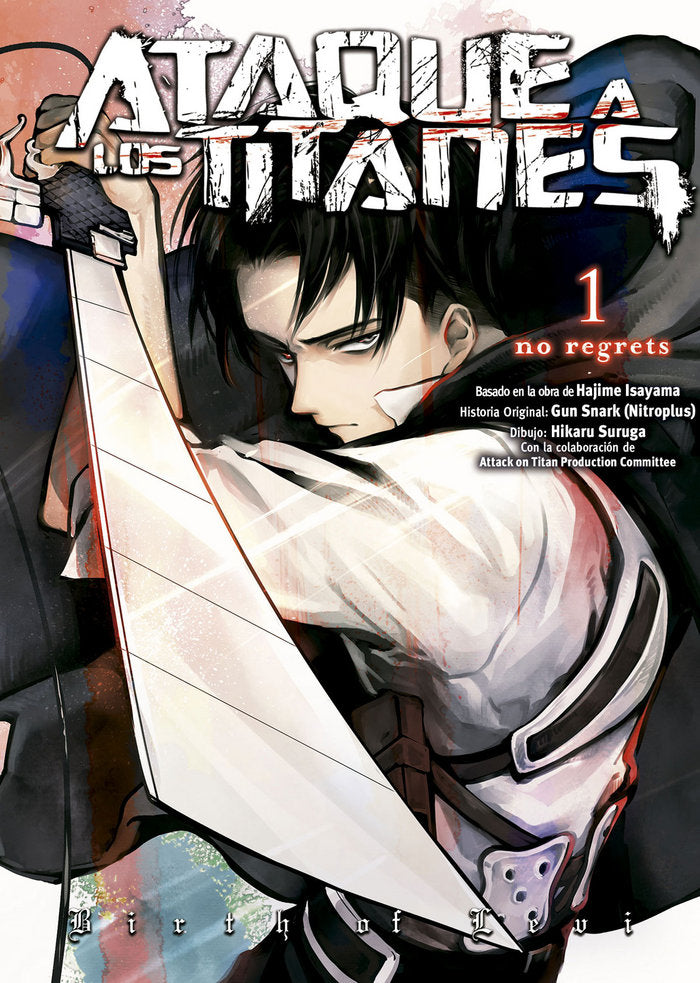 Ataque a los titanes. No regrets 1, de Snark | portada del libro