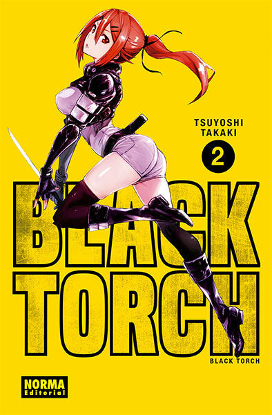 Black Torch 2, de Takaki | portada del libro