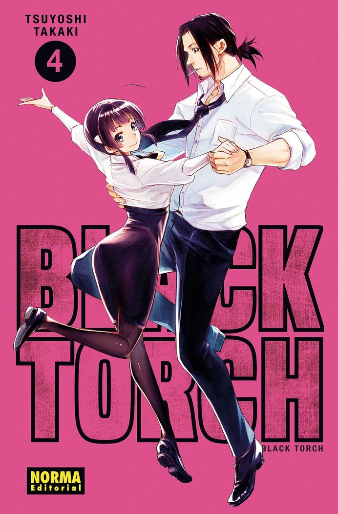 Black Torch 4, de Takaki | portada del libro