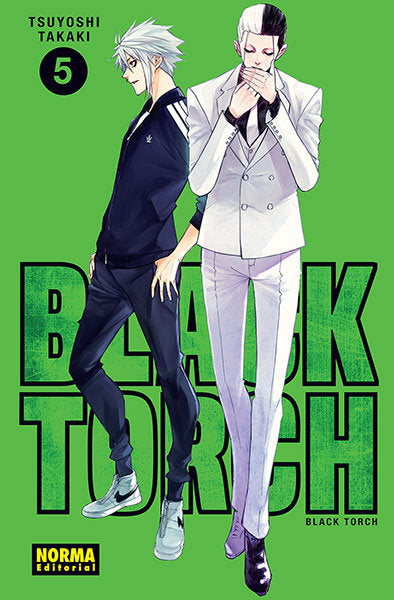 Black Torch 5, de Takaki | portada del libro